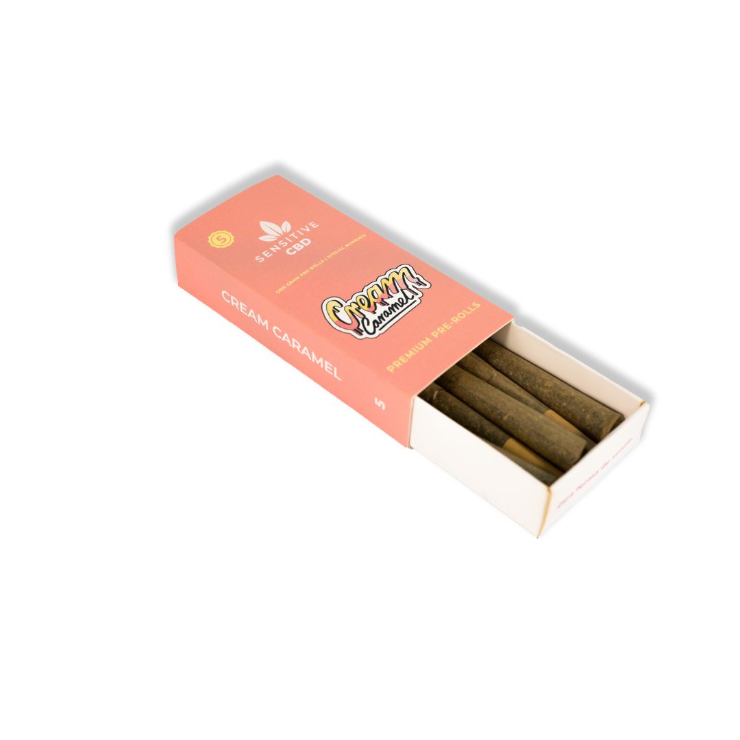 SENSITIVE CBD PreRolled Joint x5 PACK (CreamCaramel, 1)