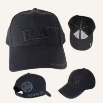 RAW Gorra negra Curva